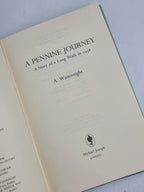 A Pennine Journey: The Story of a Long Walk in 1938, A. Wainwright — 1st Edition
