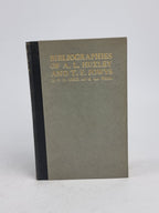 Bibliographies of the First Editions of Books by Aldous Huxley... — 1st Edition