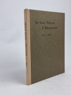A Bibliography of the Works of Sir Isaac Newton, George J. Gray