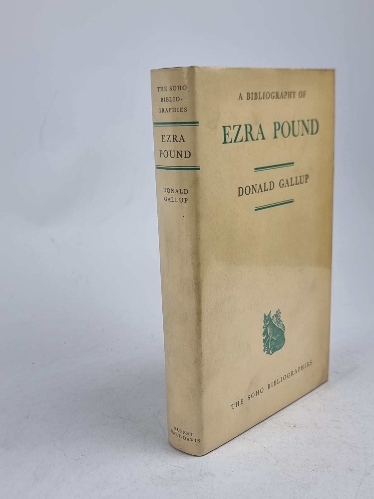 A Bibliography of Ezra Pound, Donald Gallup — 2nd Impression, Corrected