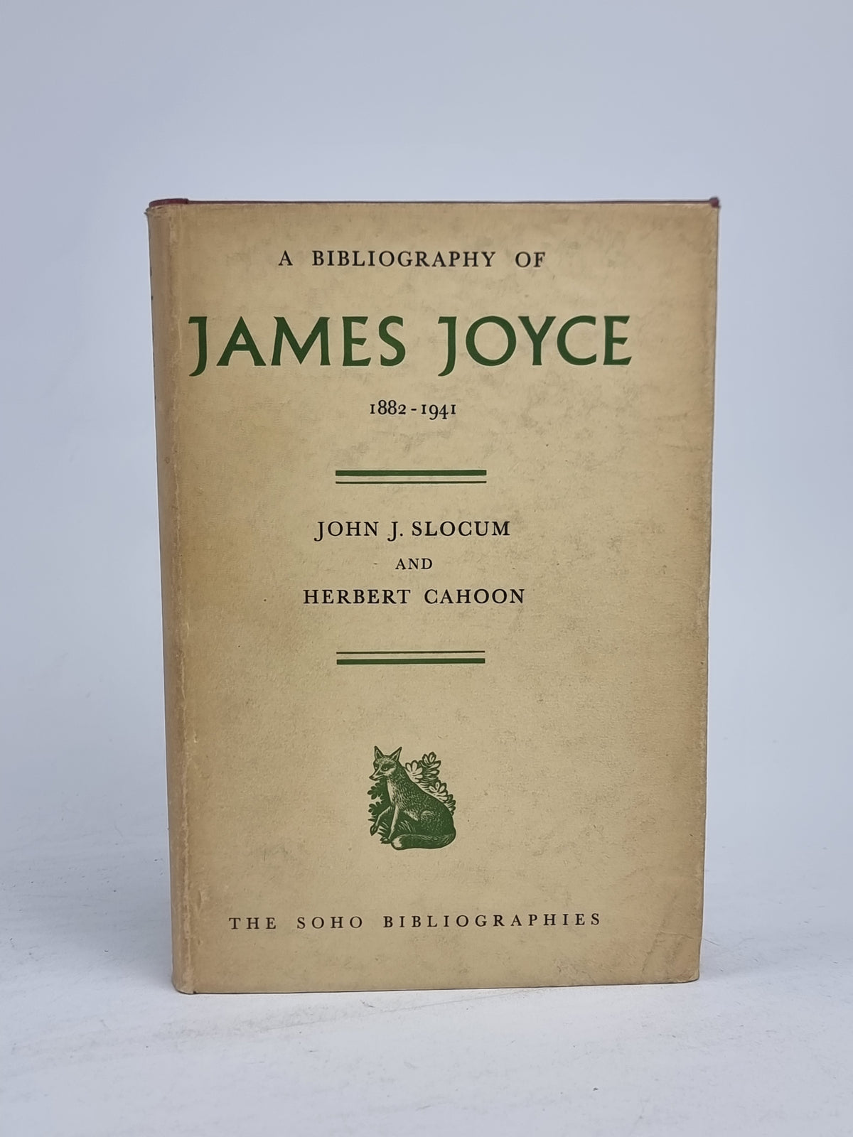 A Bibliography of James Joyce 1882-1941, John J. Slocum and Herbert Cahoon