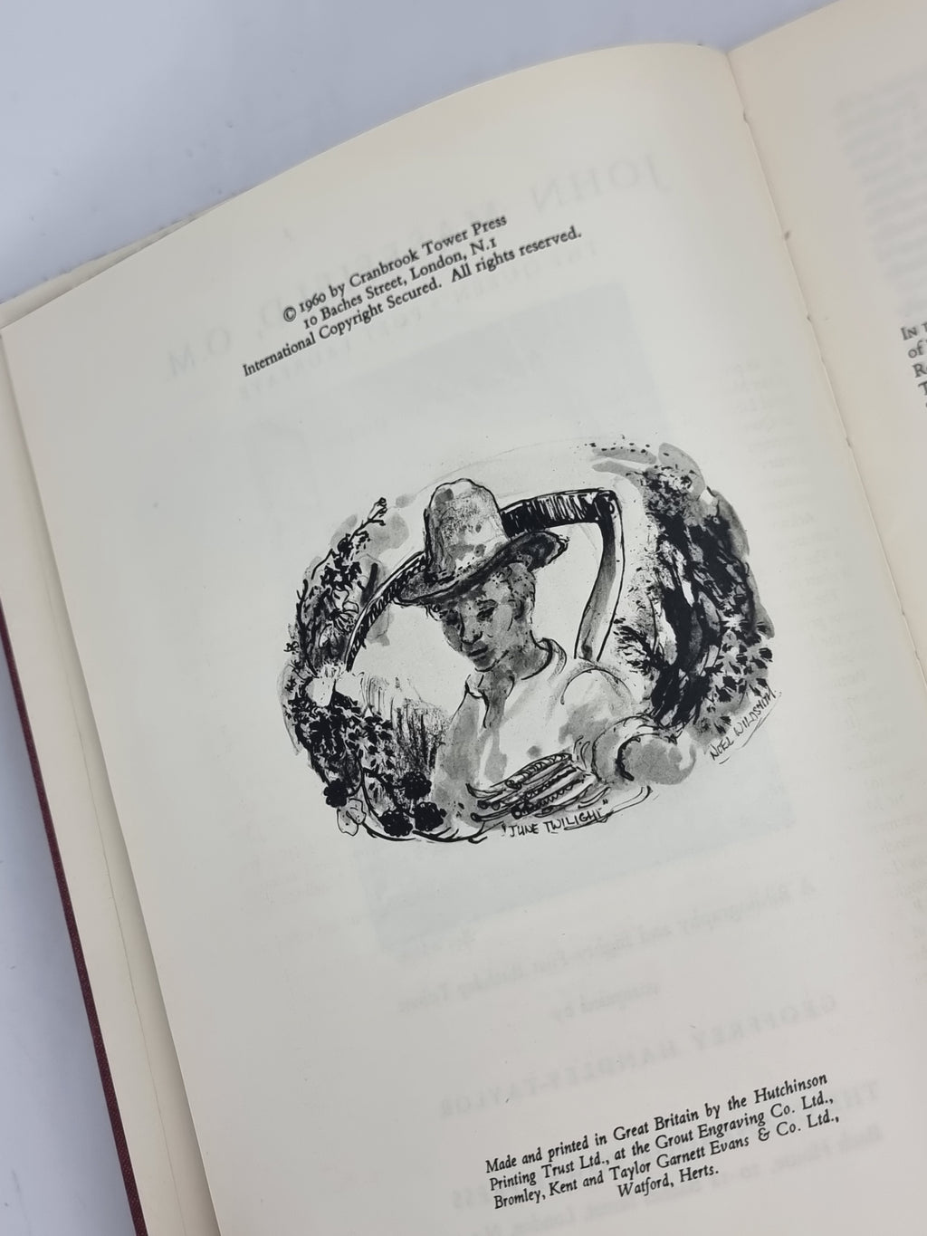 John Masefield, O.M. The Queen's Poet Laureate: A Bibliography and... — 1st Ed