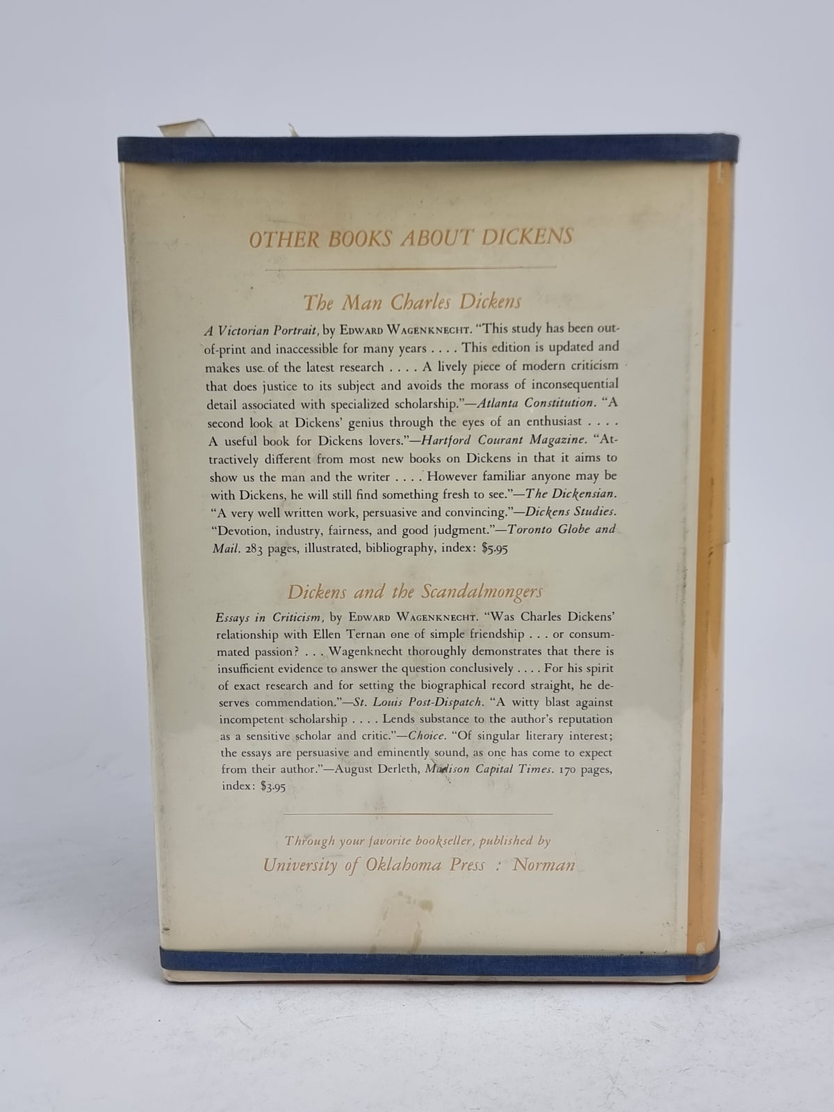 Dickens the Novelist, Sylvère Monod — 1st Edition