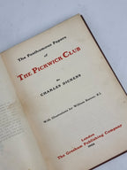 The Posthumous Papers of the Pickwick Club, Charles Dickens — Publisher's Specimen