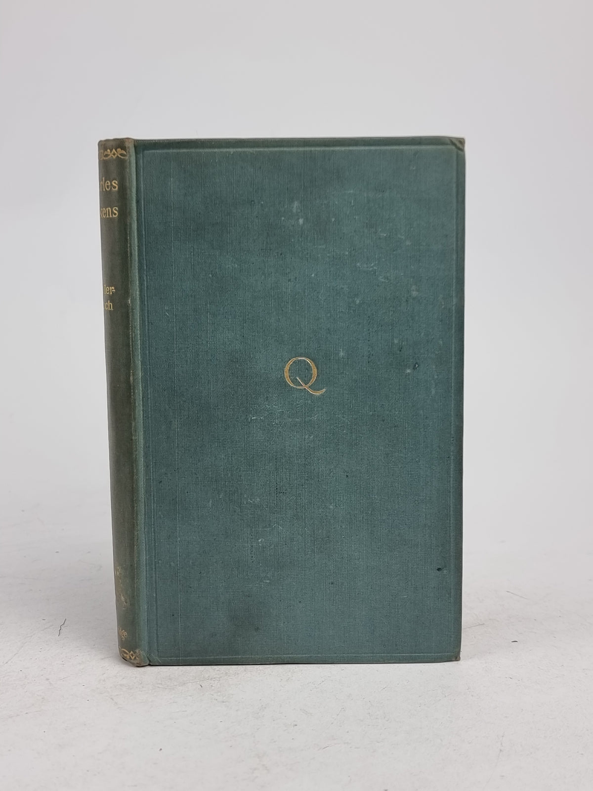 Charles Dickens & other Victorians, Sir Arthur Quiller-Couch