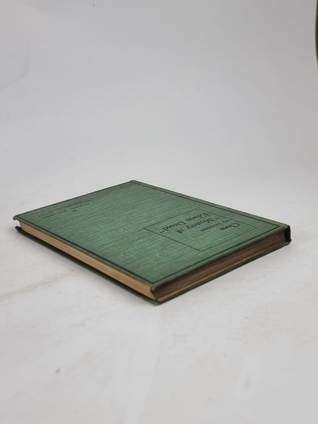 Clues to Dickens's "Mystery of Edwin Drood", J. Cuming Walters — 1st Edition