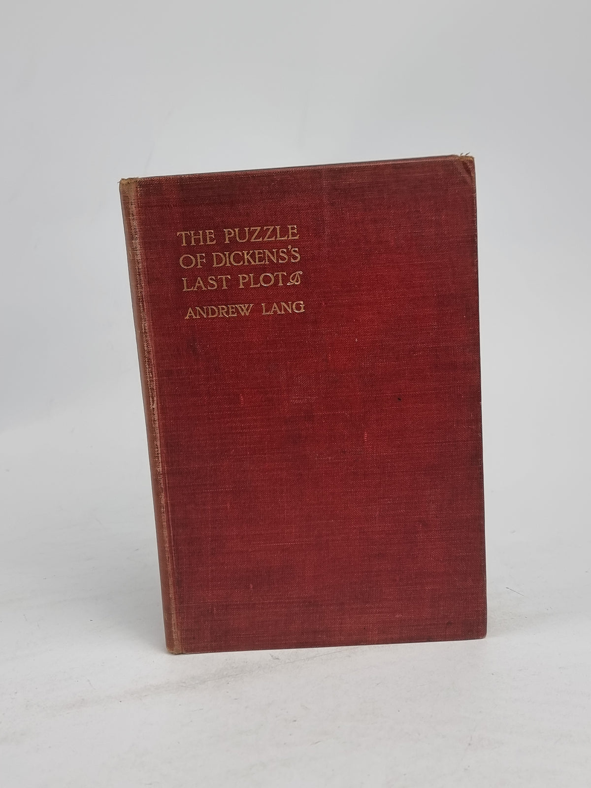 The Puzzle of Dickens's Last Plot, Andrew Lang — 1st Edition