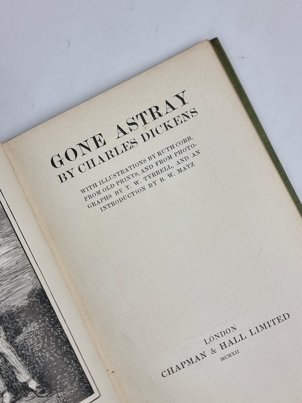 Gone Astray, Charles Dickens — 1st Edition
