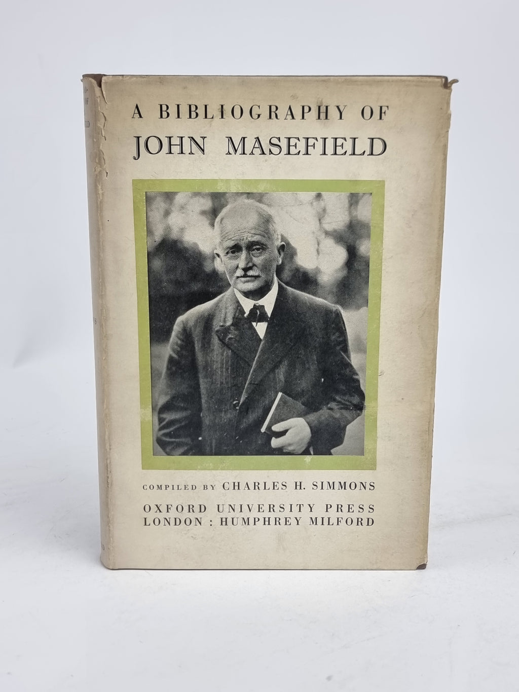 A Bibliography of John Masefield, Charles H. Simmons — 1st Edition, Limited
