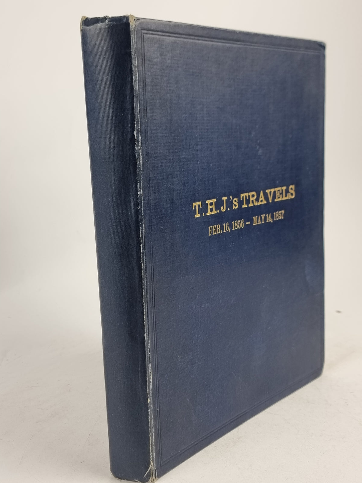 T.H.J.'s Travels, T. H. J. — 1st Edition