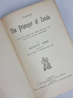 The Prisoner of Zenda, Anthony Hope — 1st Edition