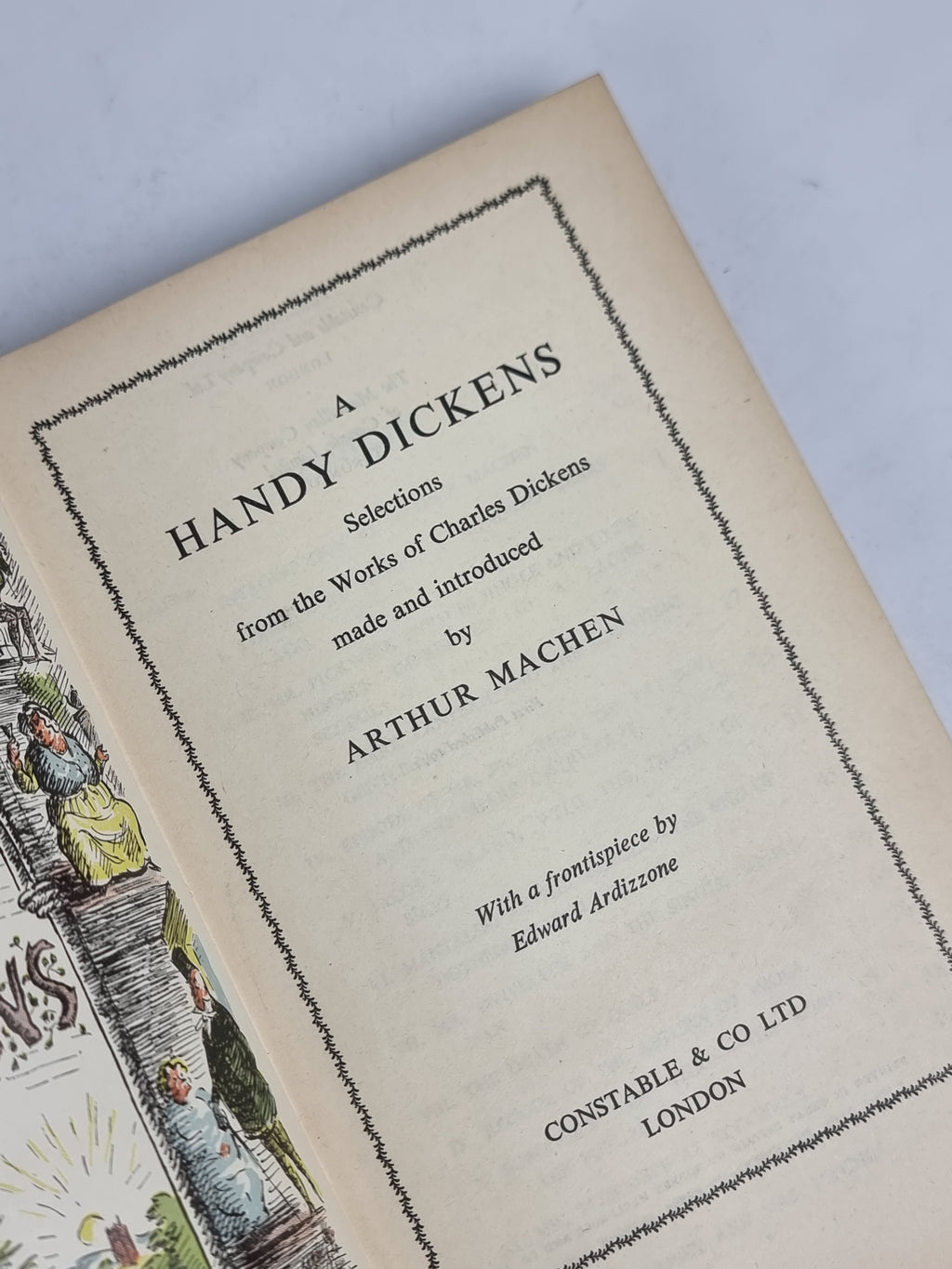 A Handy Dickens, Charles Dickens & Arthur Machen — 1st Edition