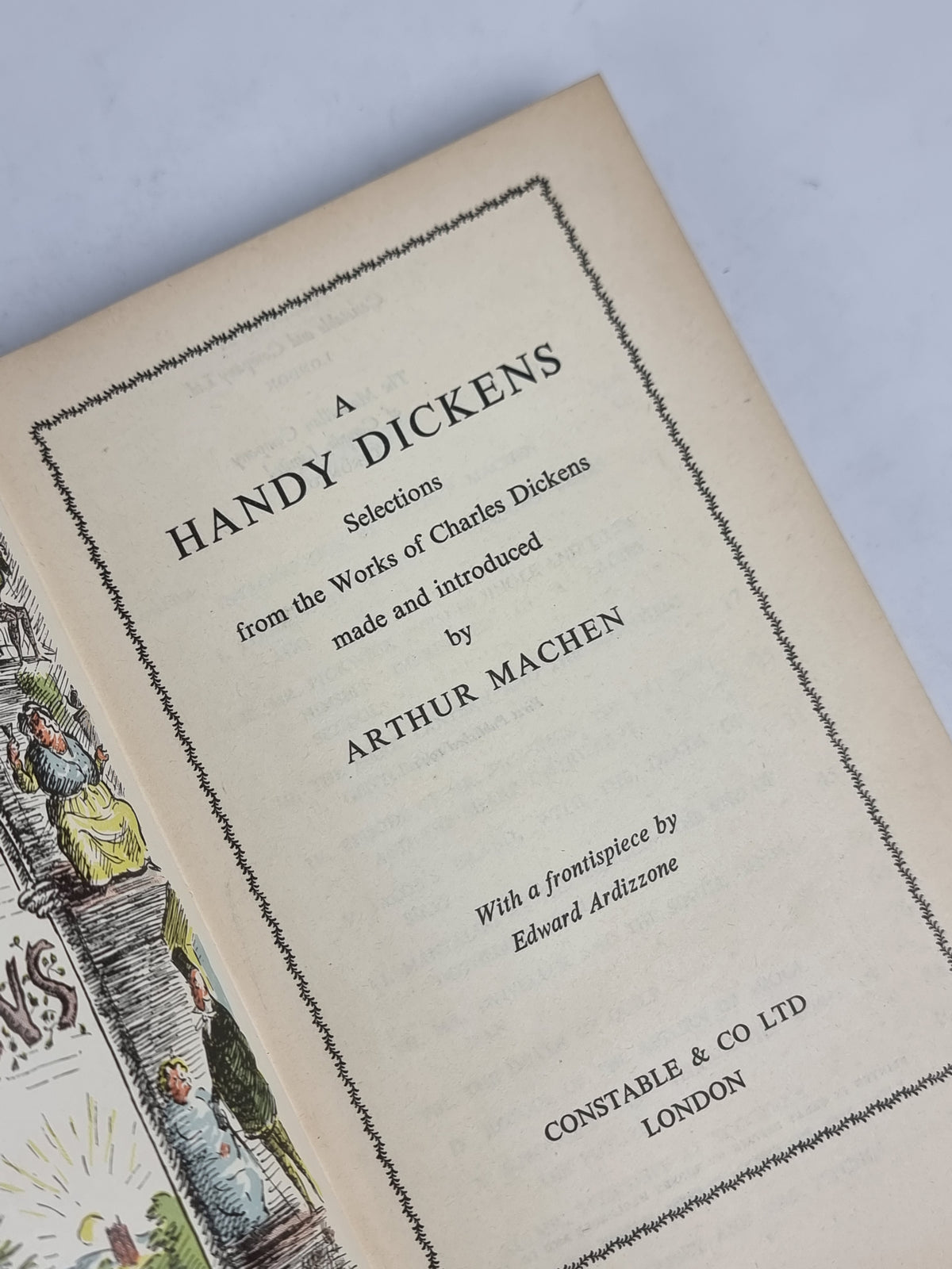 A Handy Dickens, Charles Dickens & Arthur Machen — 1st Edition