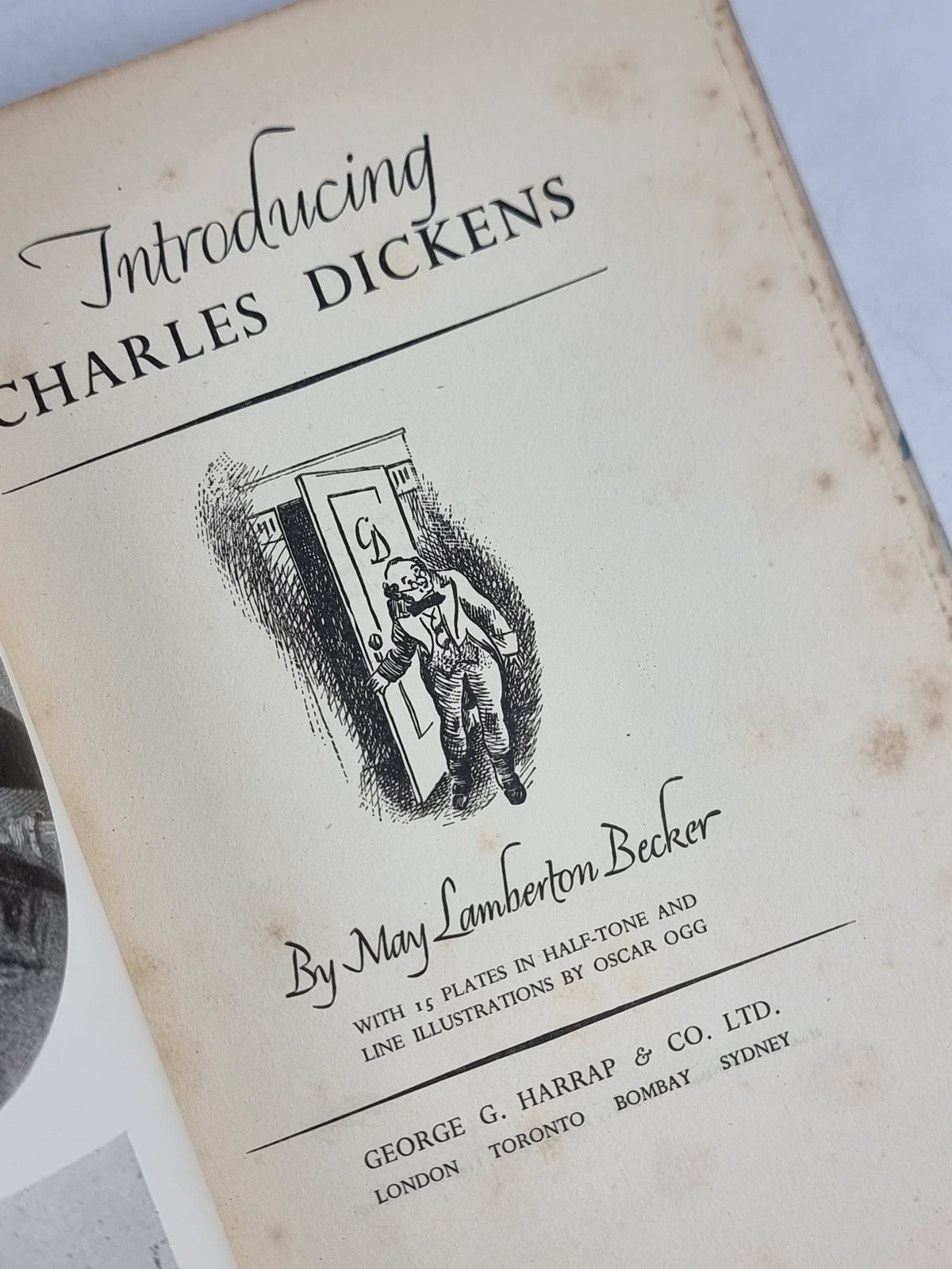 Introducing Charles Dickens, May Lamberton Becker — 1st Edition