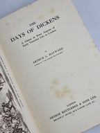 The Days of Dickens, Arthur L. Hayward — 1st Edition