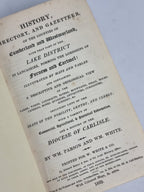 History, Directory, and Gazetteer, of the Counties of Cumberland... 1st Edition