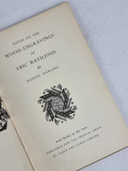 Notes on the Wood-Engravings of Eric Ravilious, Robert Harling — 2nd Impression