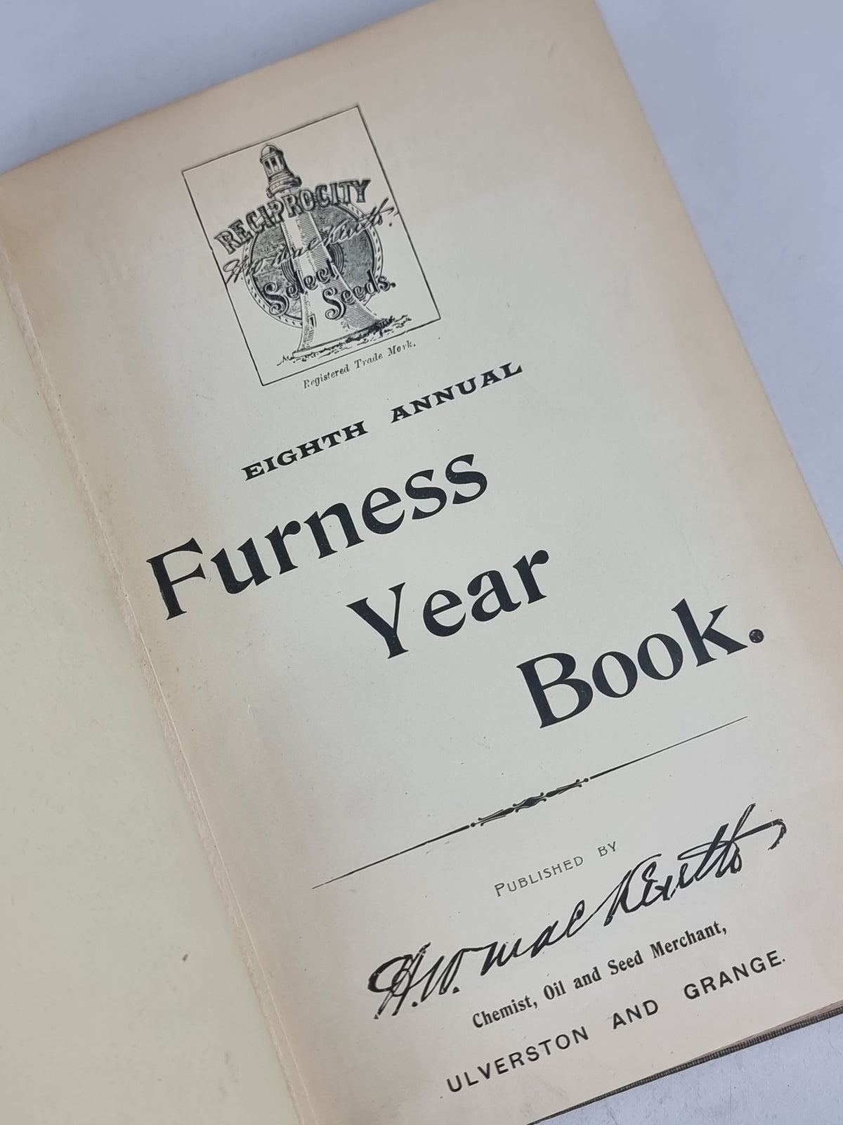 Furness Year Book, H.W. Mackereth