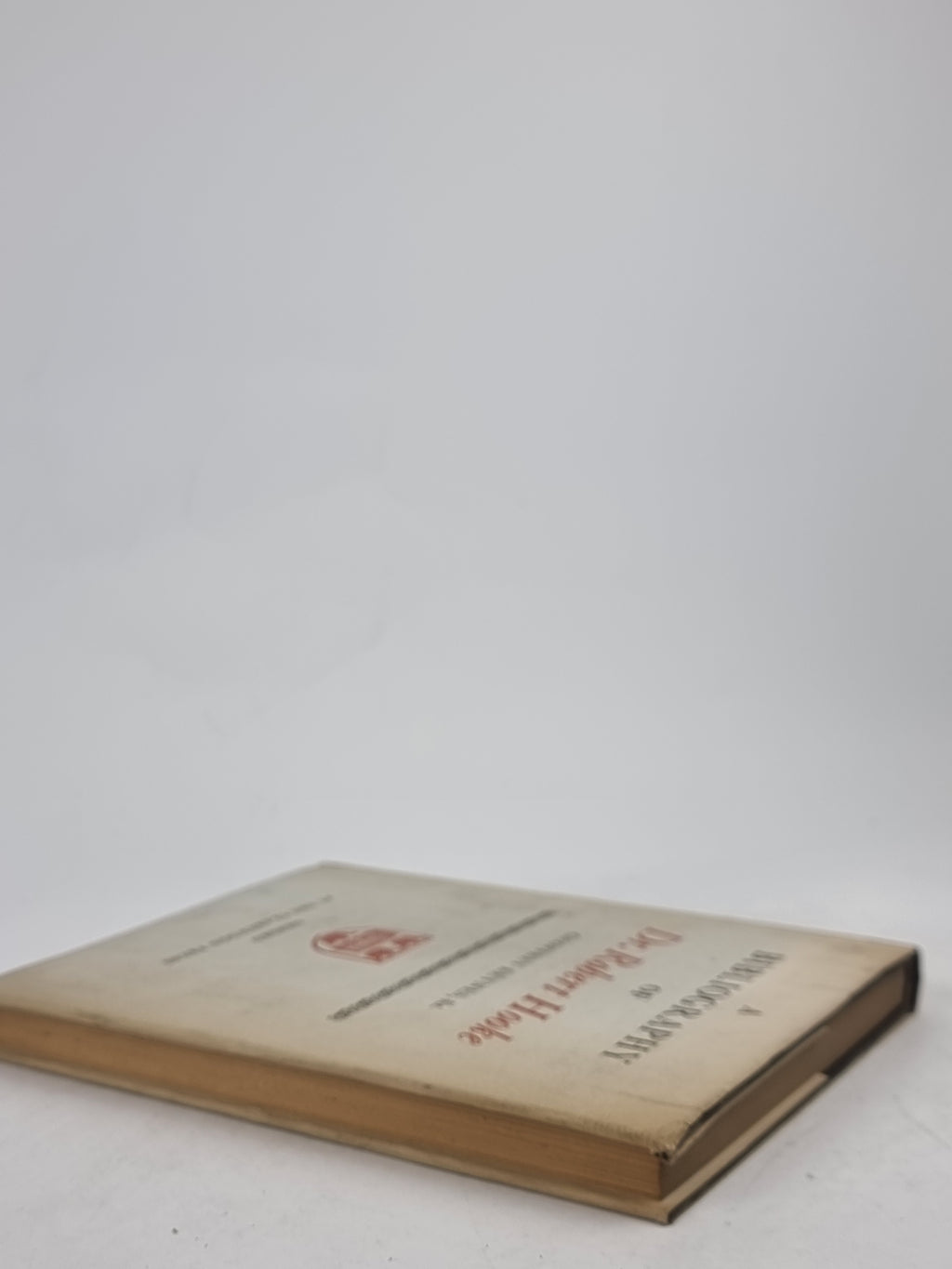 A Bibliography of Dr. Robert Hooke, Geoffrey Keynes — 1st Edition