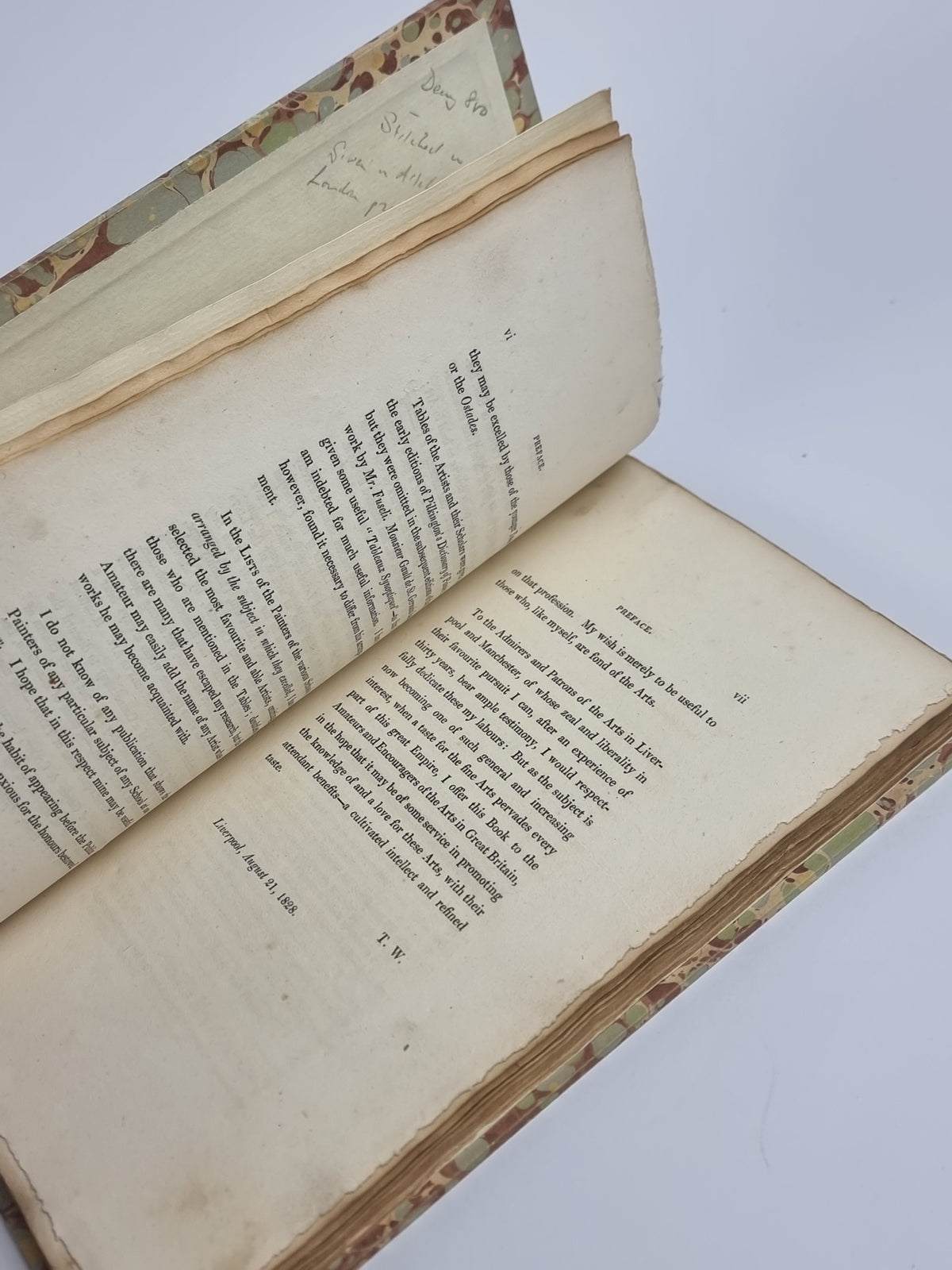 Observations on the Arts, Thomas Winstanley — 1st Edition