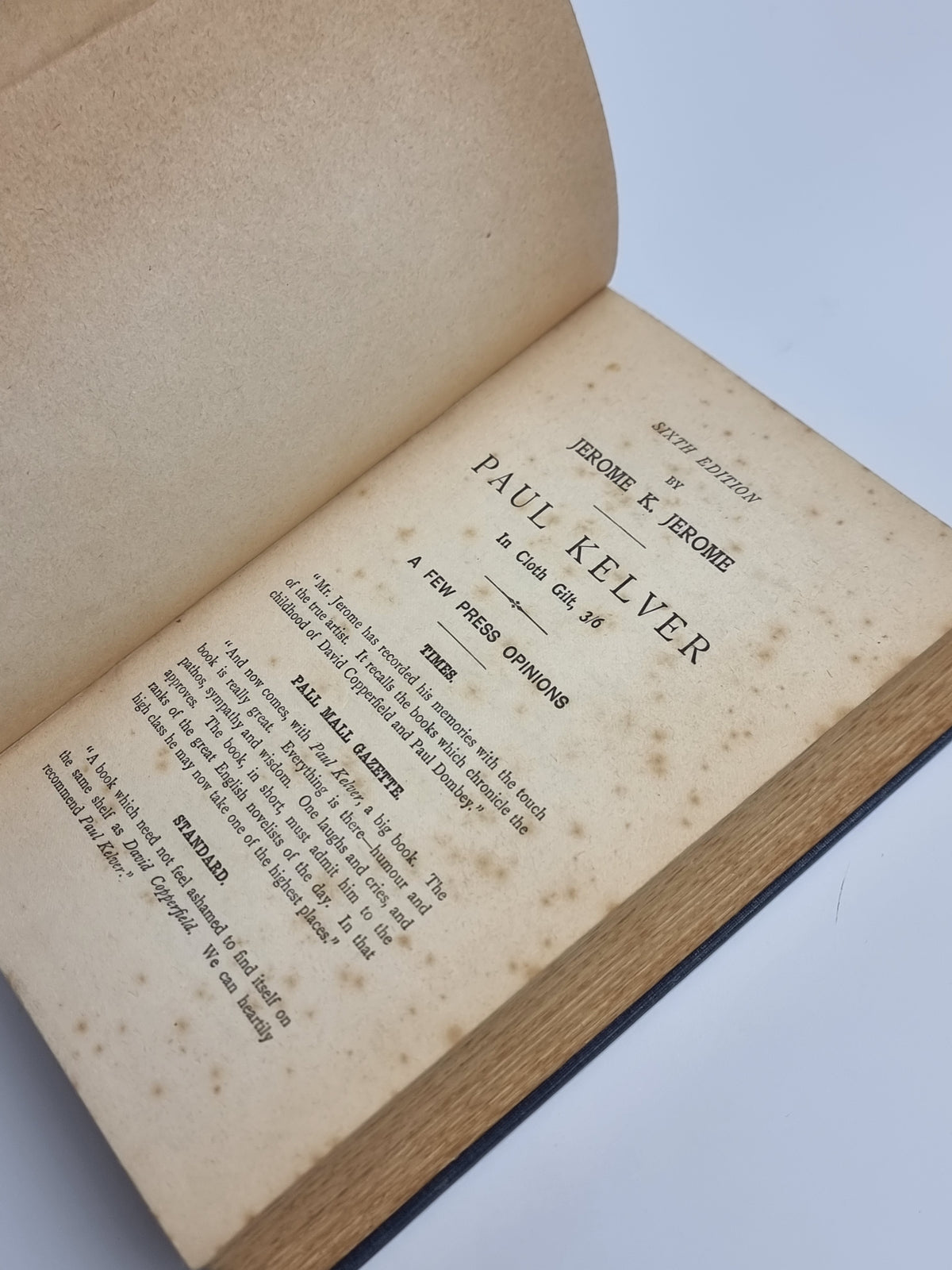 Tommy and Co., Jerome K. Jerome — 1st Edition