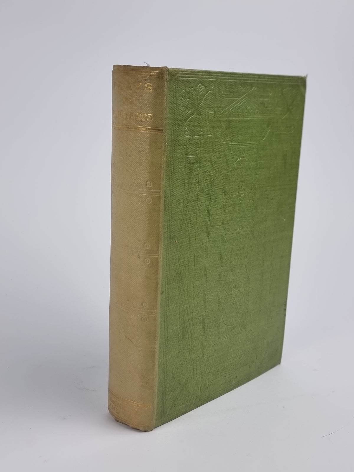 Plays in Prose and Verse, W. B. Yeats — 1st Edition, Limited