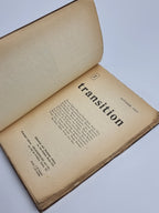 transition: Number 7 (October 1927), Eugene Jolas and Elliot Paul (Editors) — 1st Ed