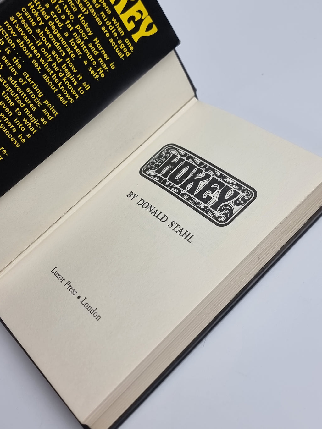 Hokey, Donald Stahl — 1st Edition