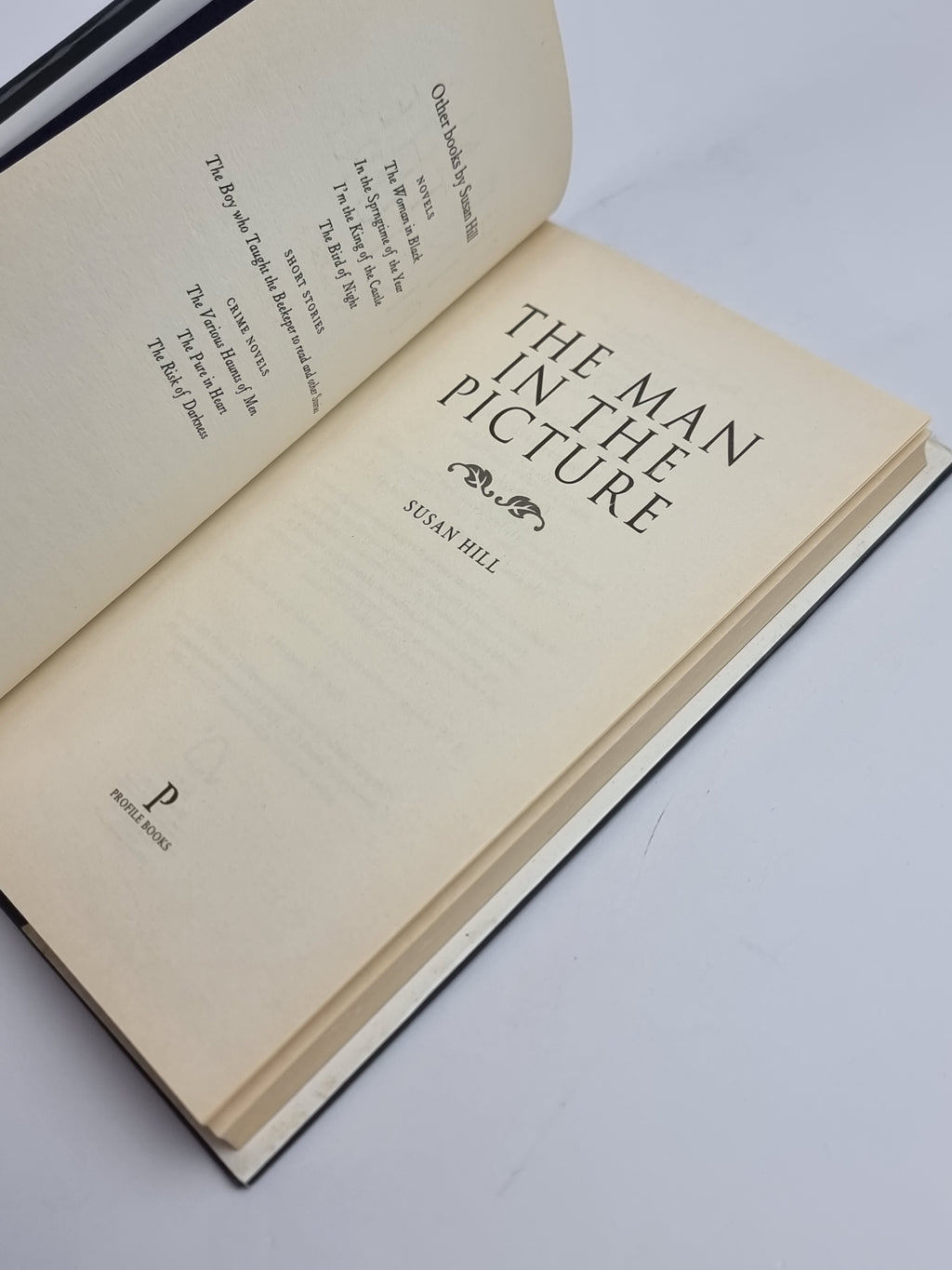 The Man in the Picture, Susan Hill — 1st Edition