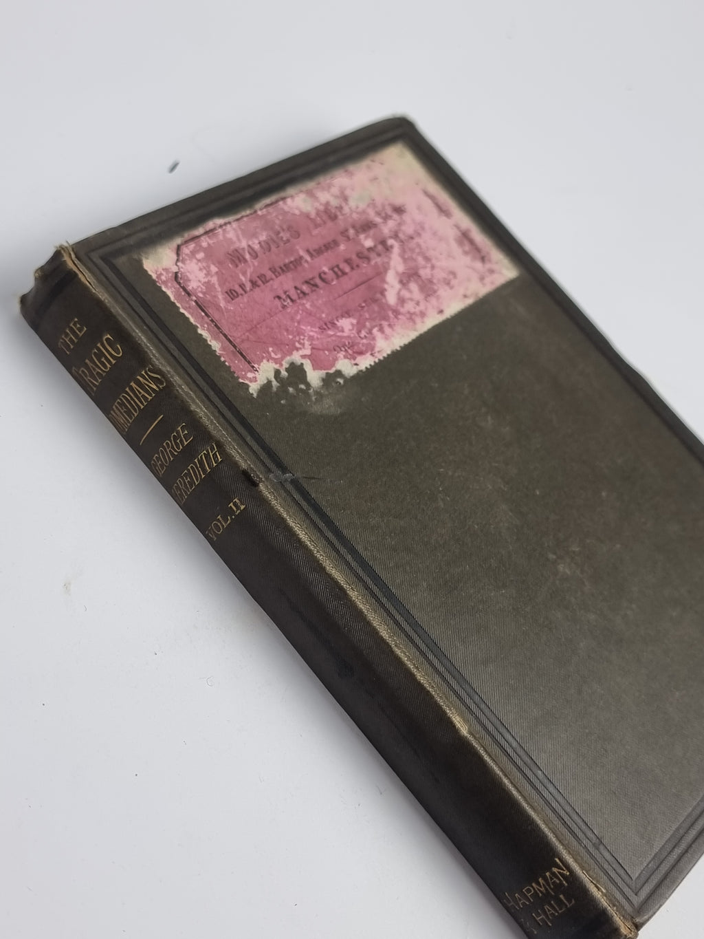 The Tragic Comedians, George Meredith — 1st Edition