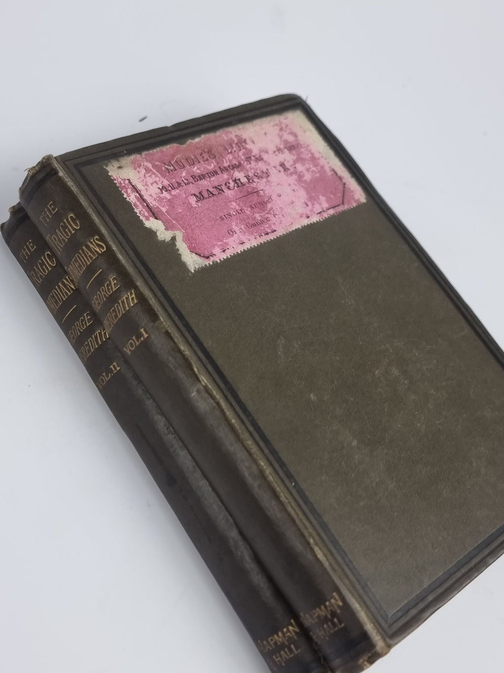 The Tragic Comedians, George Meredith — 1st Edition