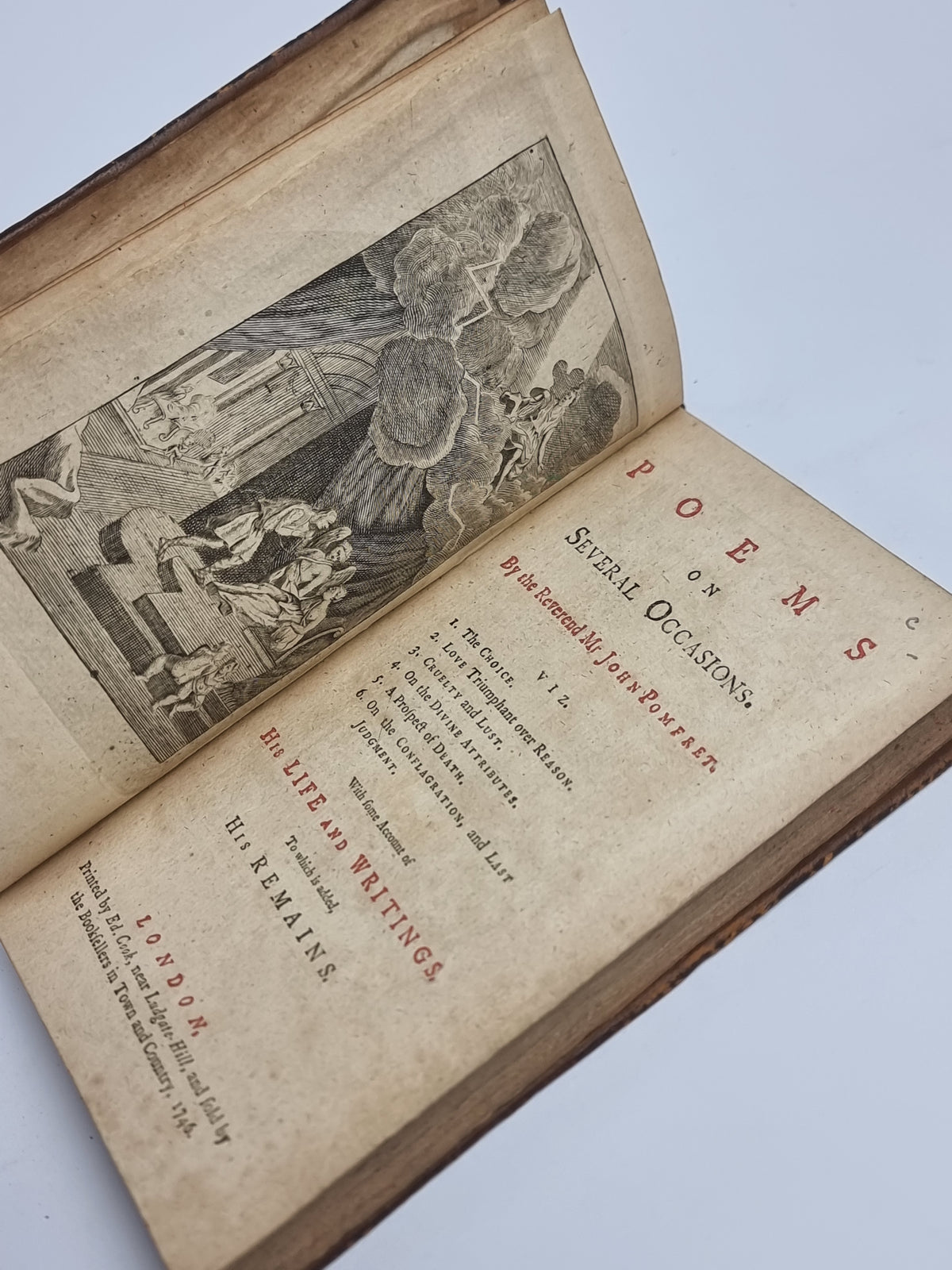 Poems on Several Occasions, John Pomfret