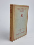 Midsummer Night and Other Tales in Verse, John Masefield — 1st Edition