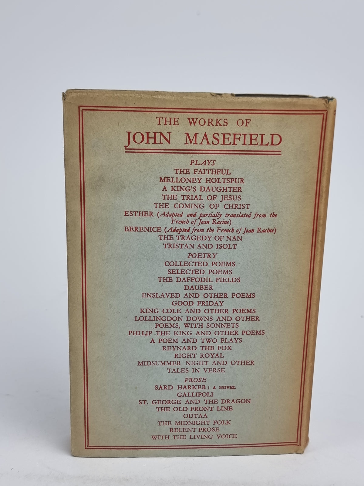 Midsummer Night and Other Tales in Verse, John Masefield — 1st Edition