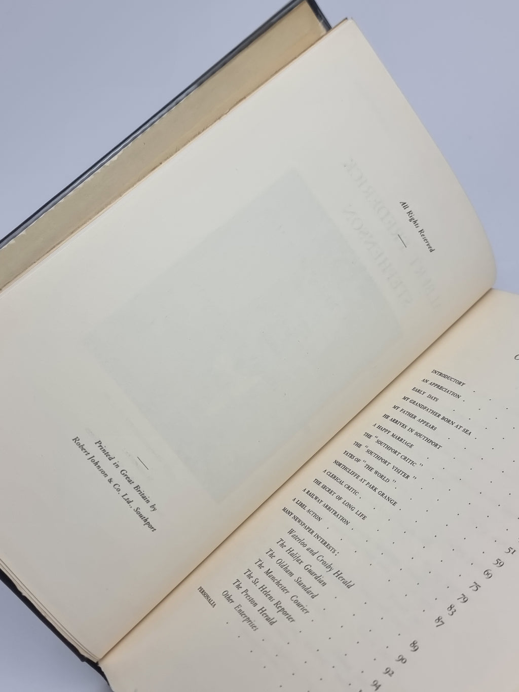 Albert Frederick Stephenson: A Lancashire Newspaper Man — 1st Edition