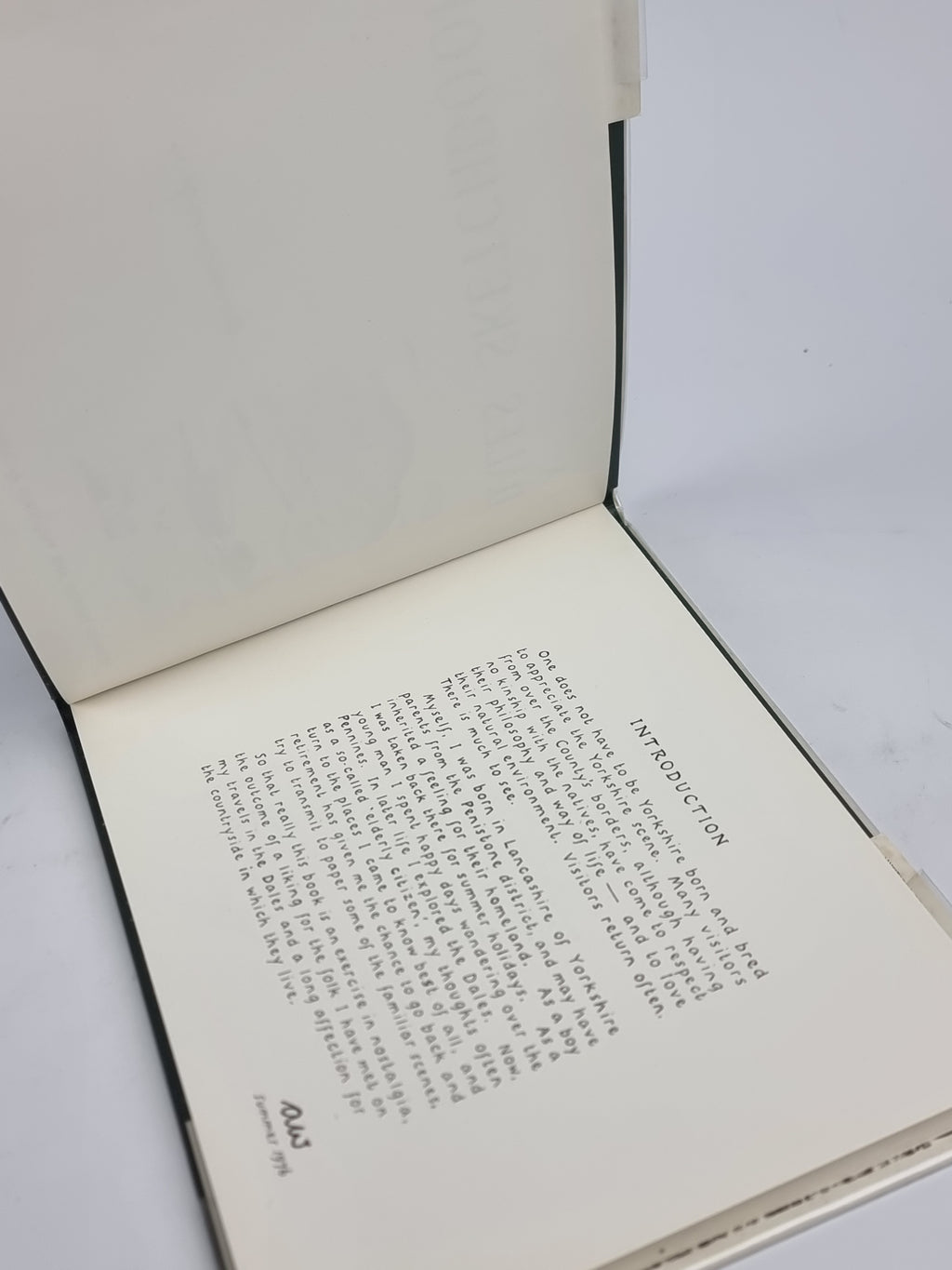 A Dales Sketchbook, A. Wainwright — 1st Edition