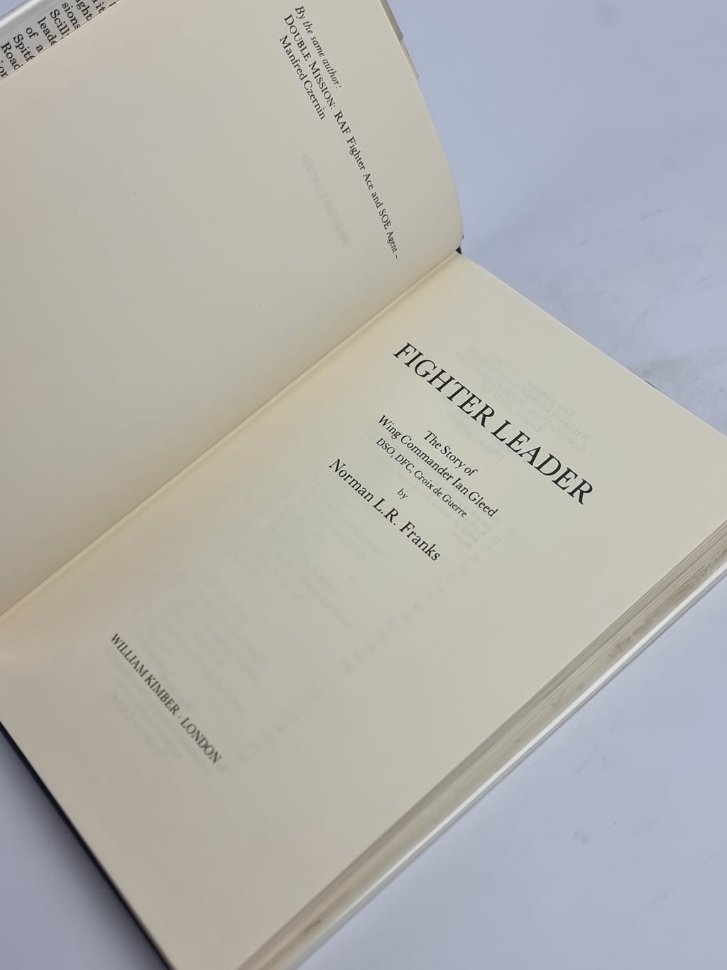 Fighter Leader, Norman Franks — 1st Edition