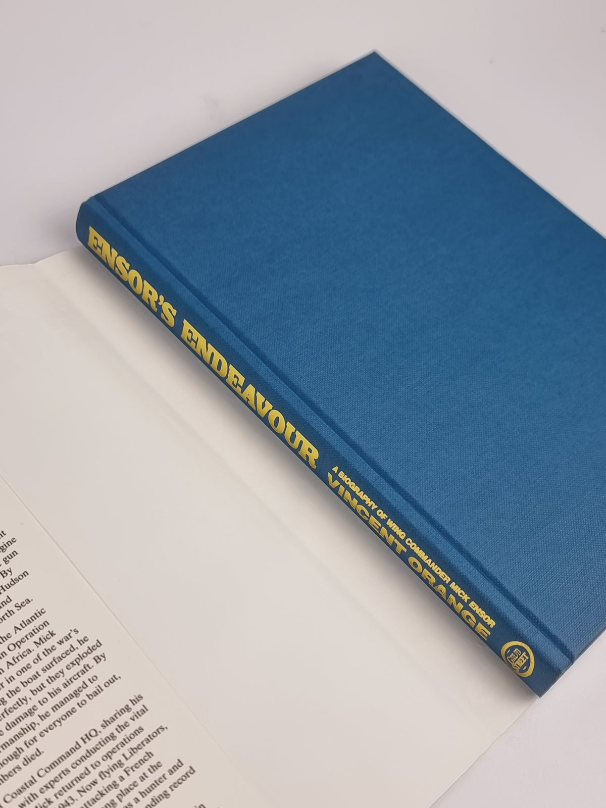 Ensor's Endeavour, Vincent Orange — 1st Edition