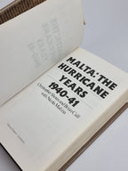 Malta: The Hurricane Years 1940-41 — 1st Edition