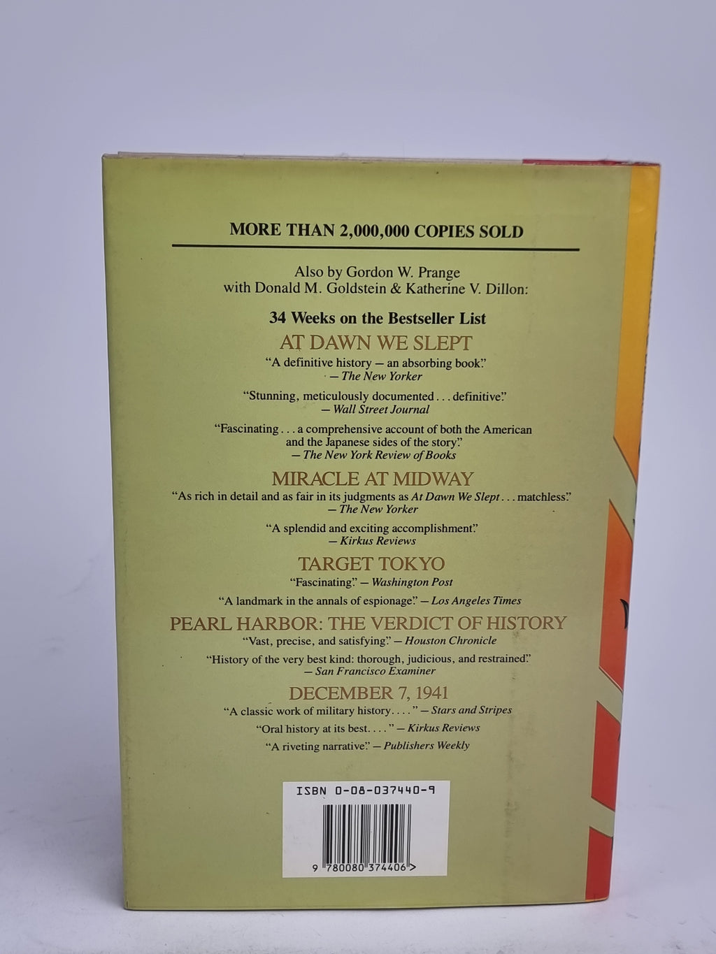 God's Samurai, Gordon W. Prange with Donald M. Goldstein and Katherine V. Dillon — 1st Ed
