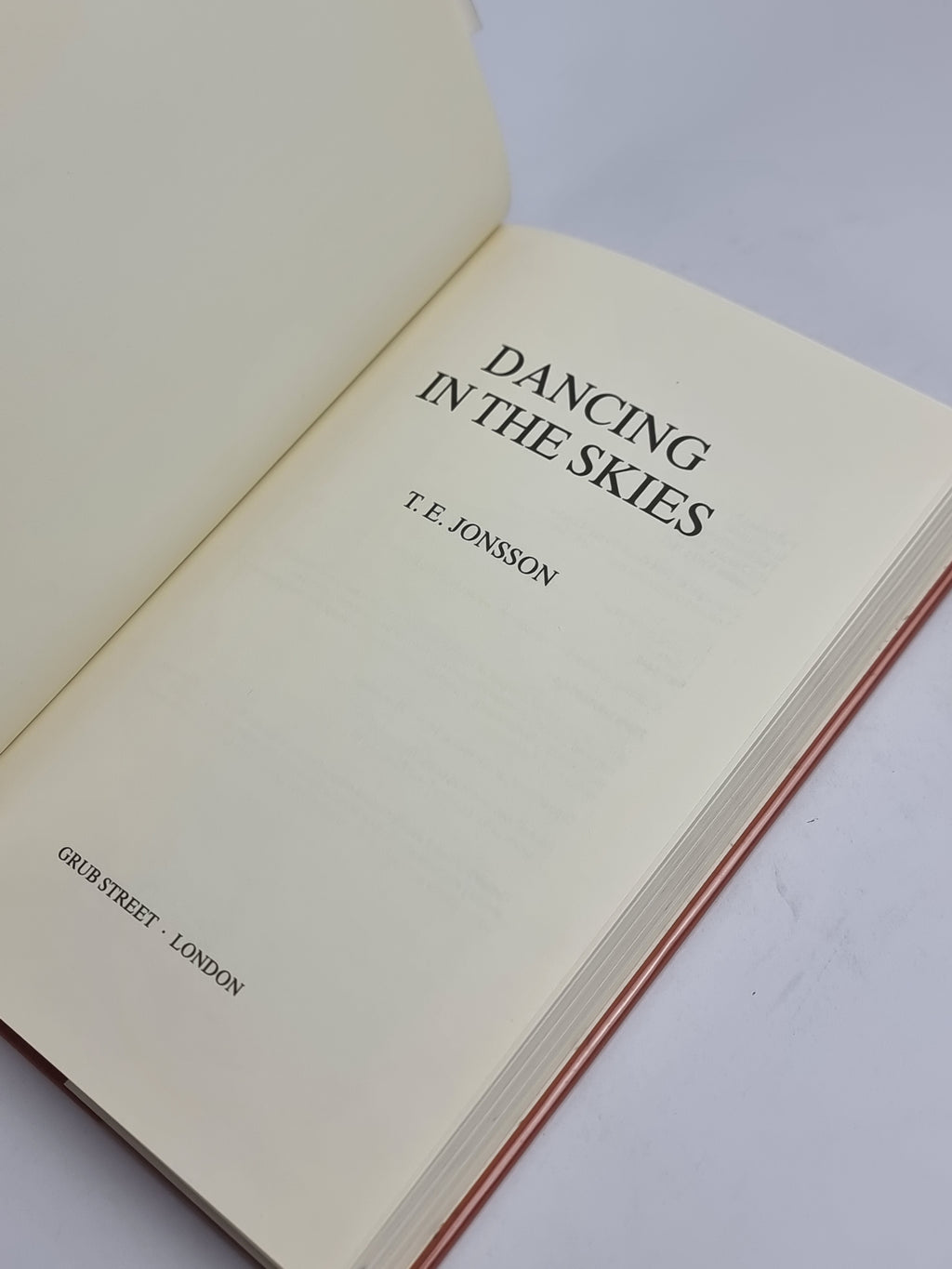 Dancing in the Skies, Tony Jonsson — 1st Edition