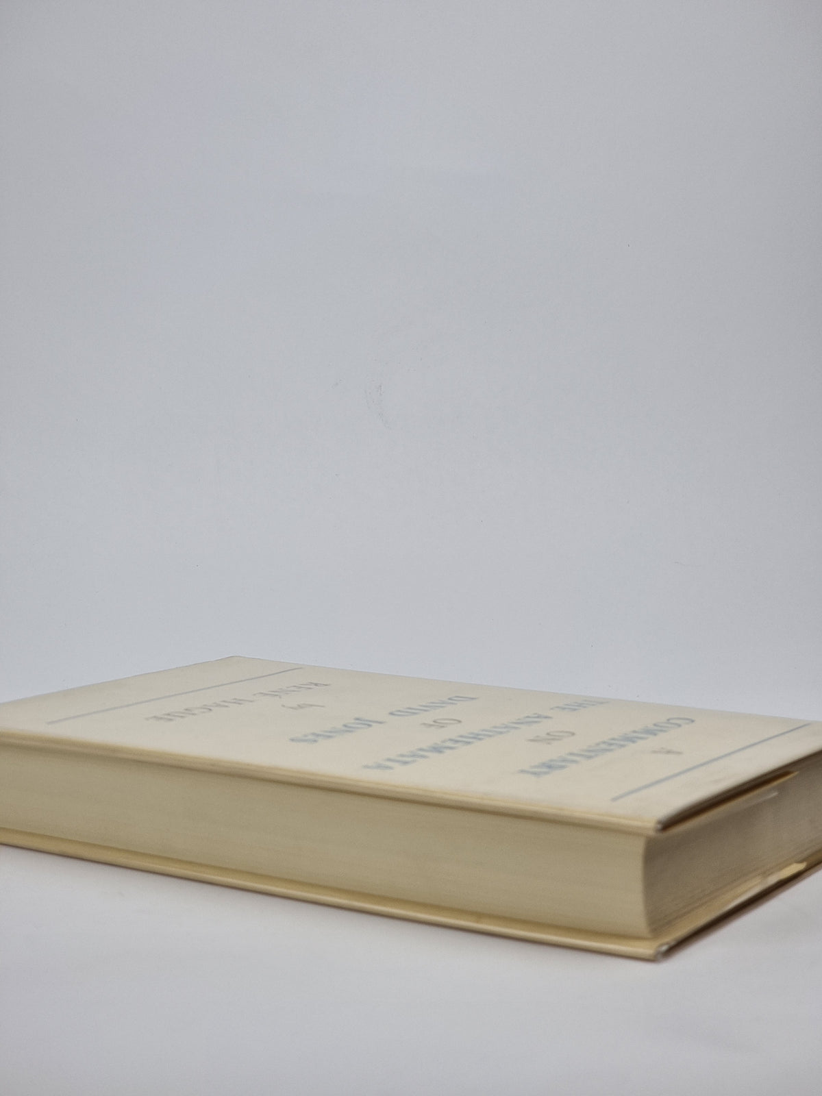 A Commentary on The Anathemata of David Jones, René Hague — 1st Edition