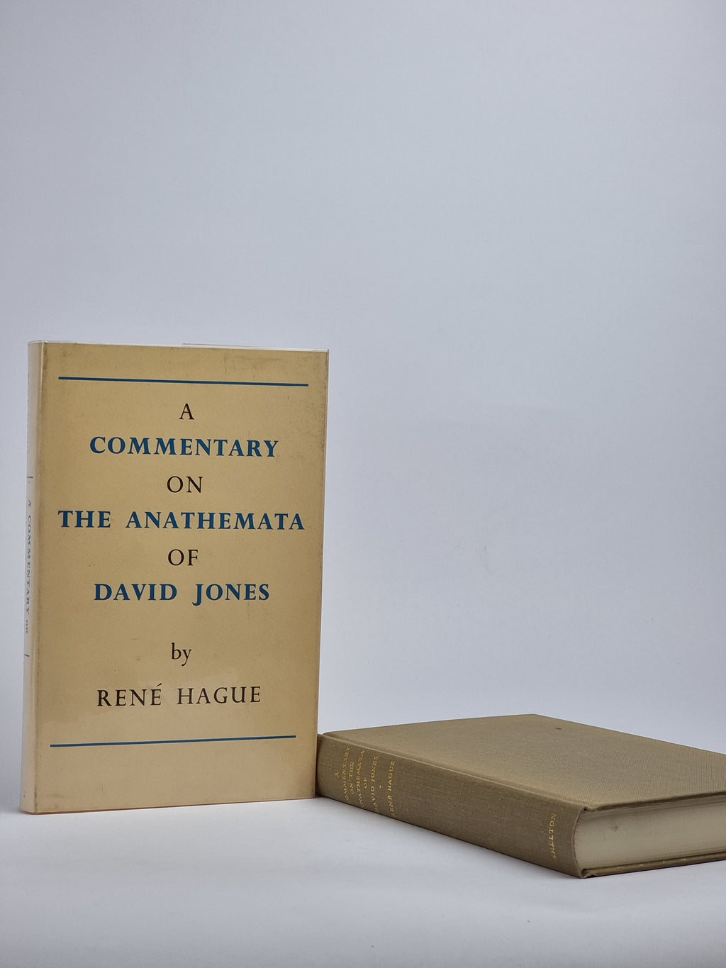 A Commentary on The Anathemata of David Jones, René Hague — 1st Edition