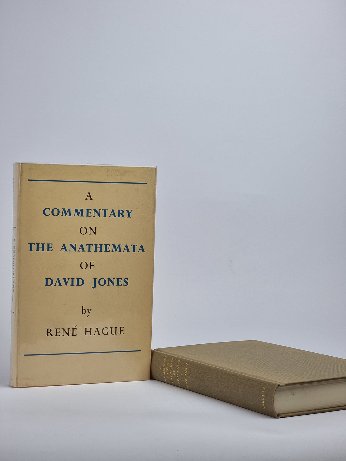 A Commentary on The Anathemata of David Jones, René Hague — 1st Edition