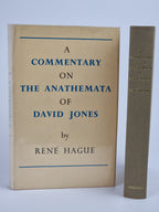A Commentary on The Anathemata of David Jones, René Hague — 1st Edition