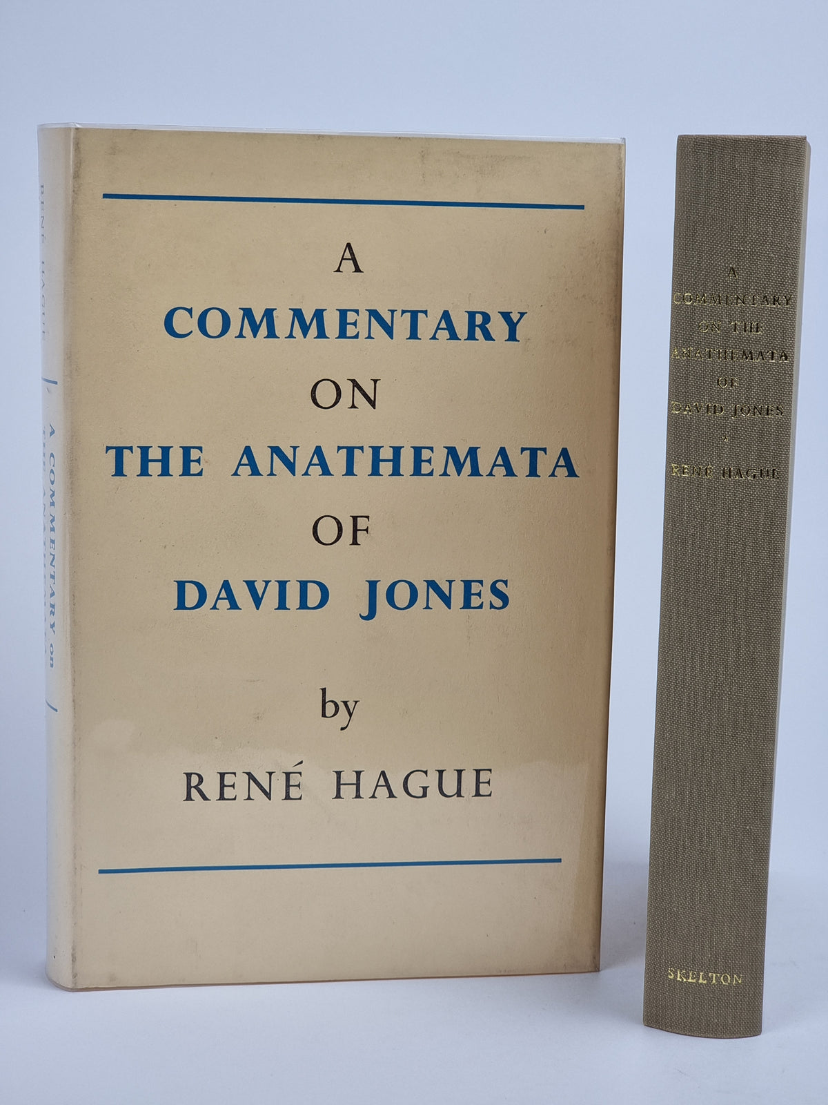 A Commentary on The Anathemata of David Jones, René Hague — 1st Edition