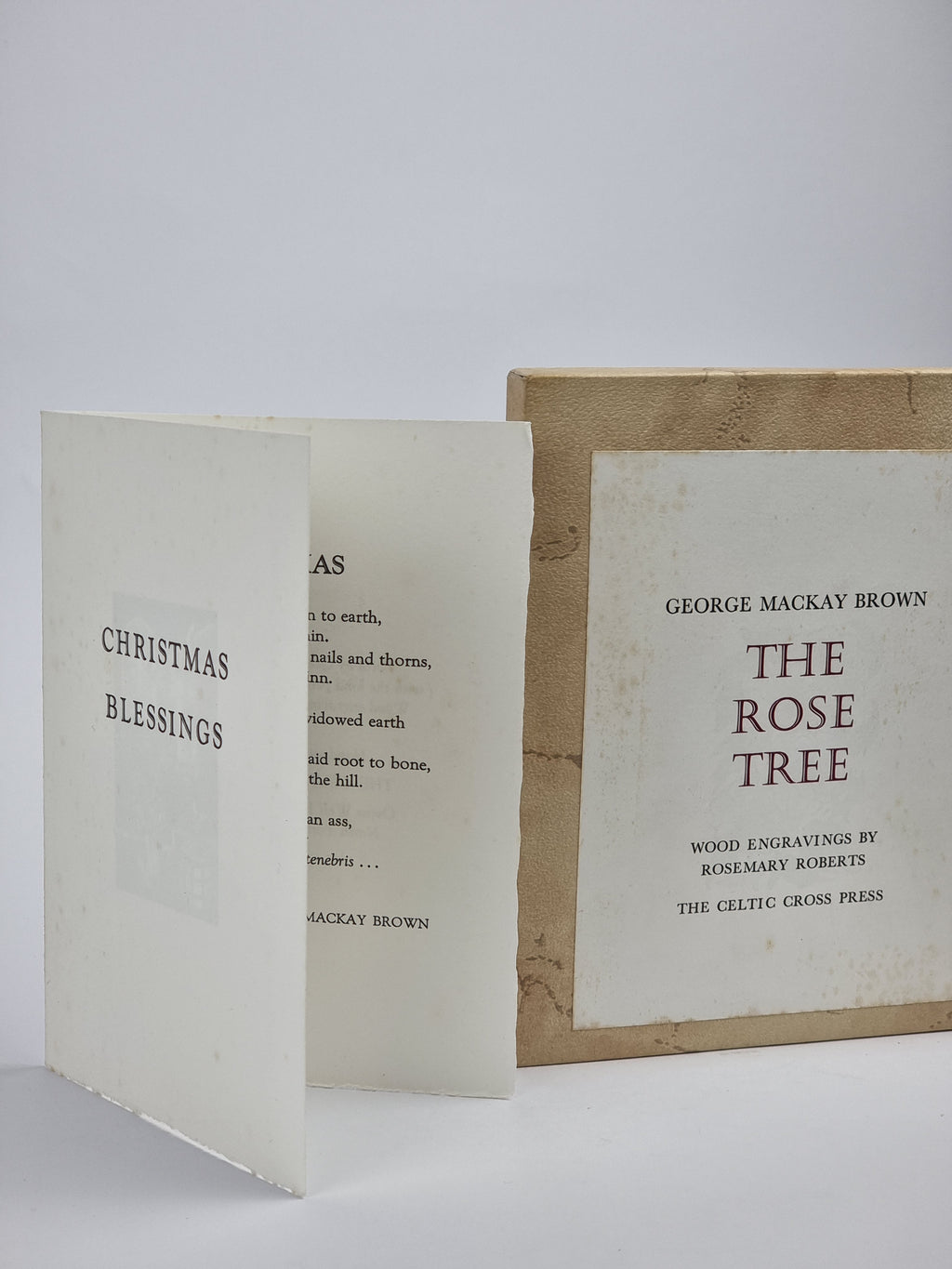 The Rose Tree, George Mackay Brown — 1st Edition, Signed