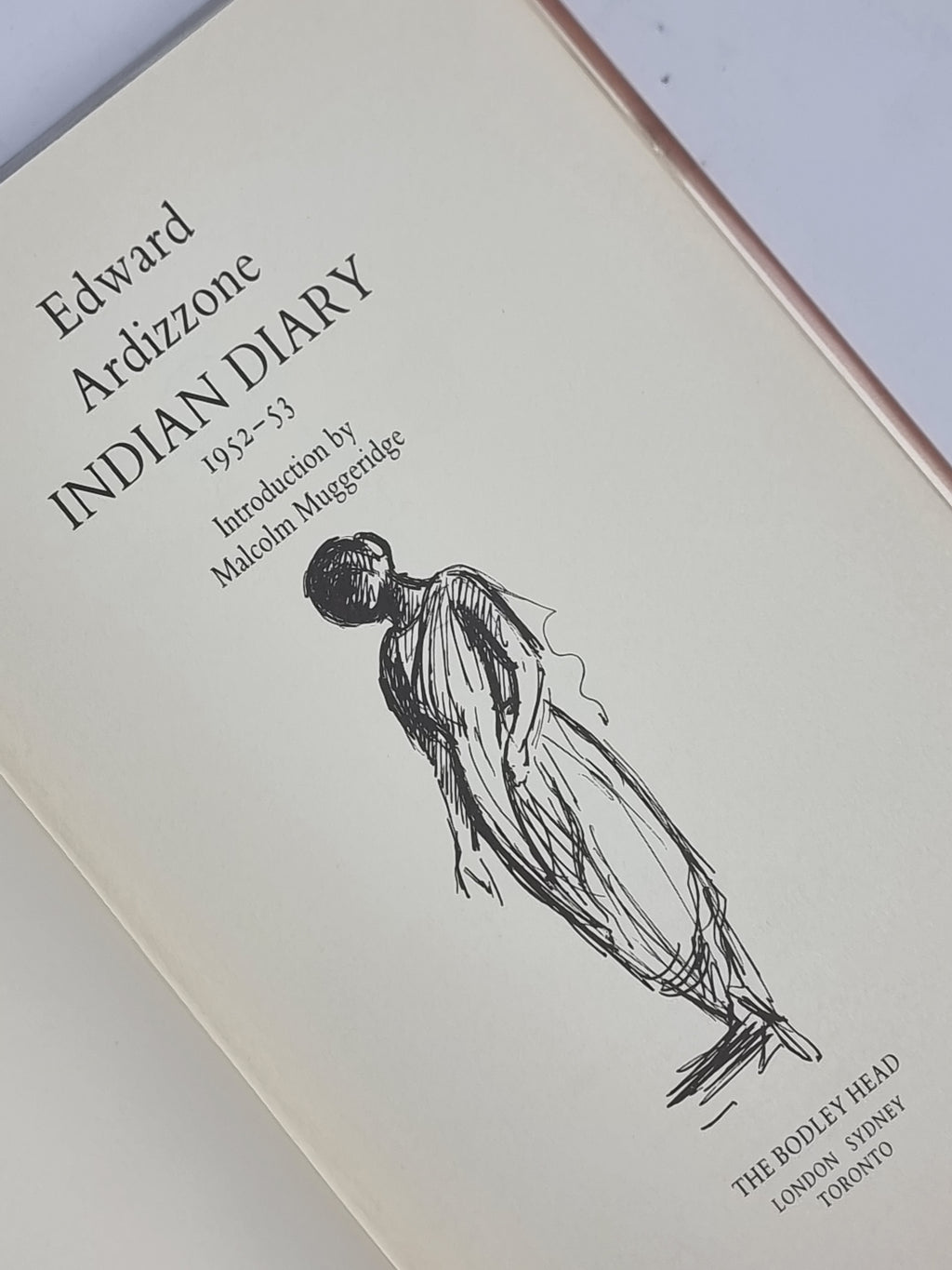 Indian Diary 1952–53, Edward Ardizzone — 1st Edition