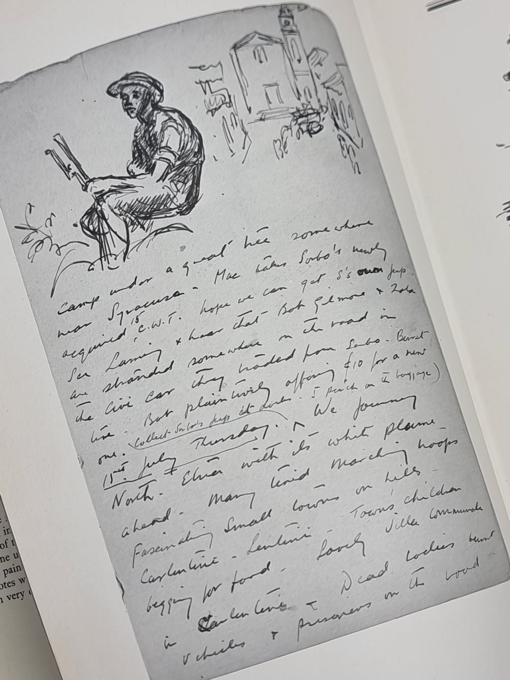 Diary of a War Artist, Edward Ardizzone — 1st Edition