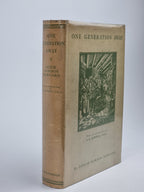 One Generation Away, Leslie Gordon Barnard — 1st Edition